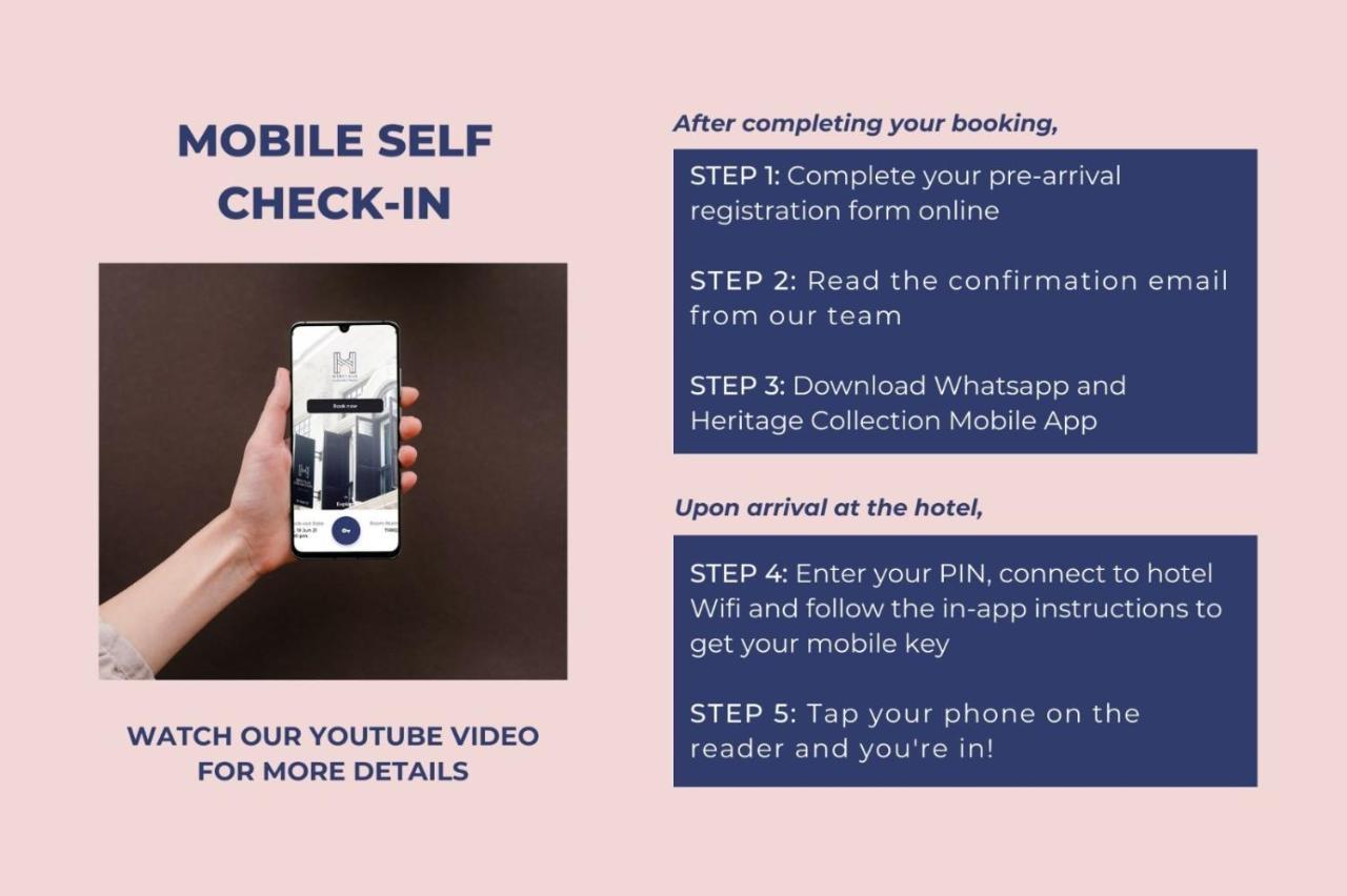 סינגפור Heritage Collection On Arab - Mobile App Check-In מראה חיצוני תמונה